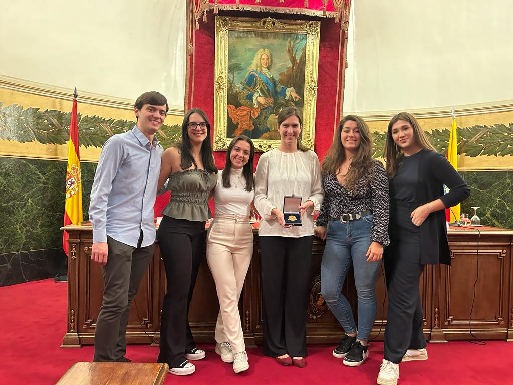 Valle enters the young forum  of the Royal Academy of Medicine, October 2023